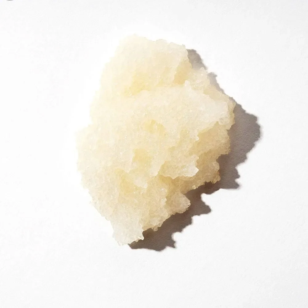 OUAI Scalp & Body Scrub size sample deluxe 30mg plus Ipsy drawstring bag